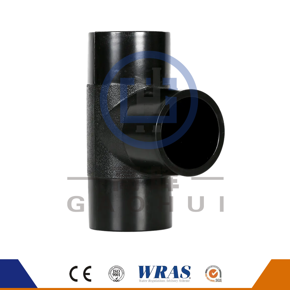 HDPE قالب FUSION با لب به لب برابر برای آبیاری آبرسانی تخلیه فاضلاب