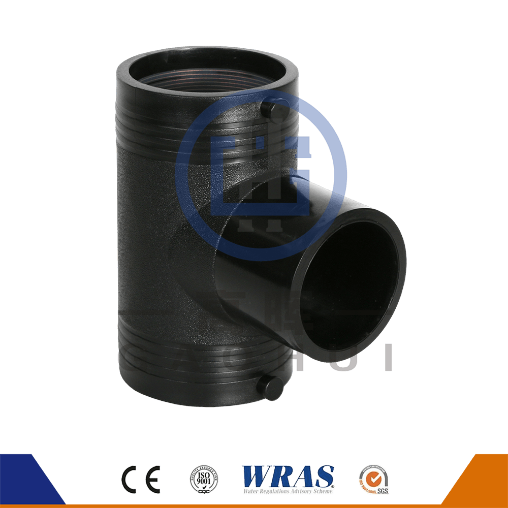 HDPE با استفاده از الکترو فیوژن برابر با TEE برابر برای تأمین آب