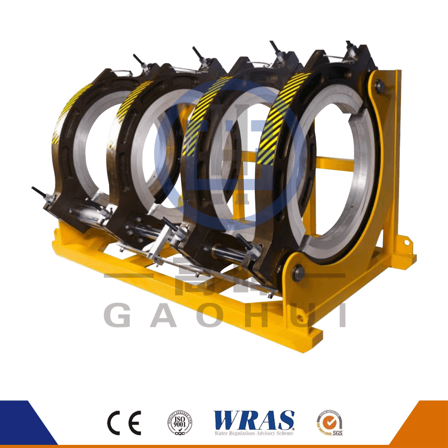 500 دستگاه جوش همجوشی حرارتی نیمه اتوماتیک هیدرولیک HDPE