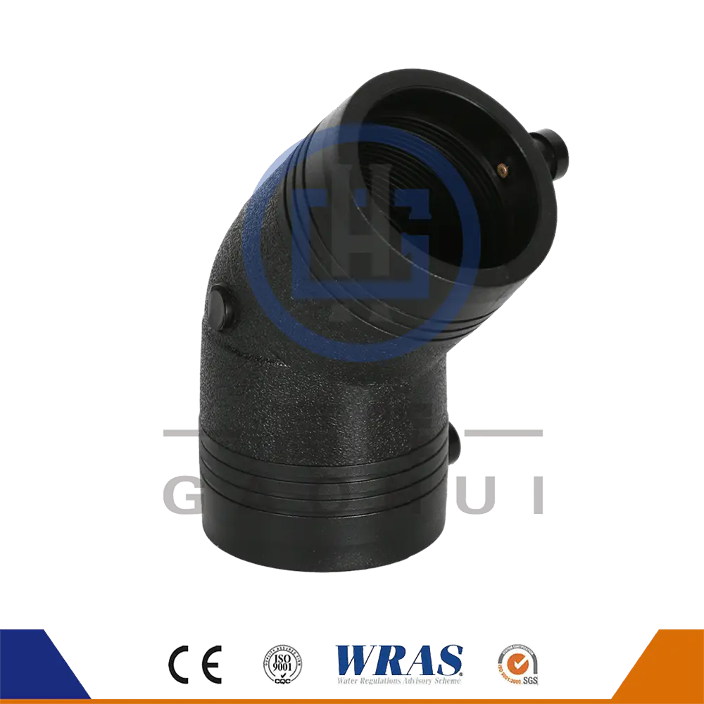 برآورده کردن چالش های محیط های سخت: مزایای مهر و موم شده از HDPE با استفاده از الکترو فیوژن 45 درجه خم آرنج