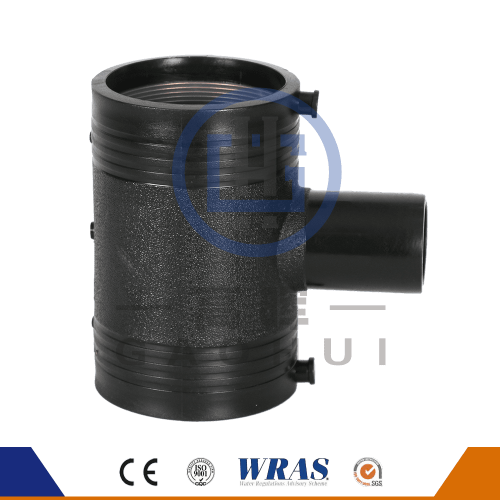 HDPE با استفاده از الکترو فیوژن قالب کاهش دهنده Tee Tee برای تأمین آب