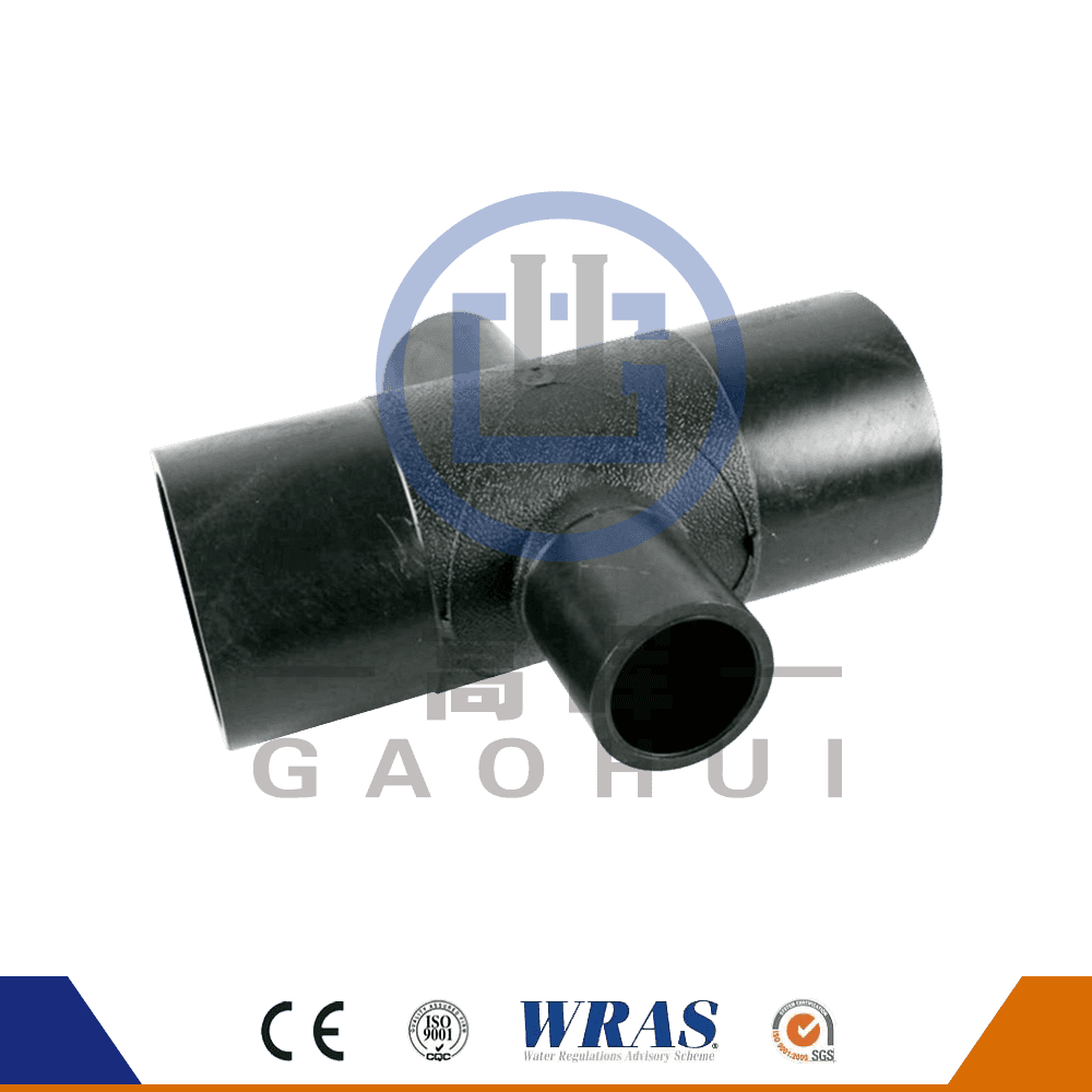 همجوشی باسن قالب HDPE کاهش عبور متقاطع برای لوله آب