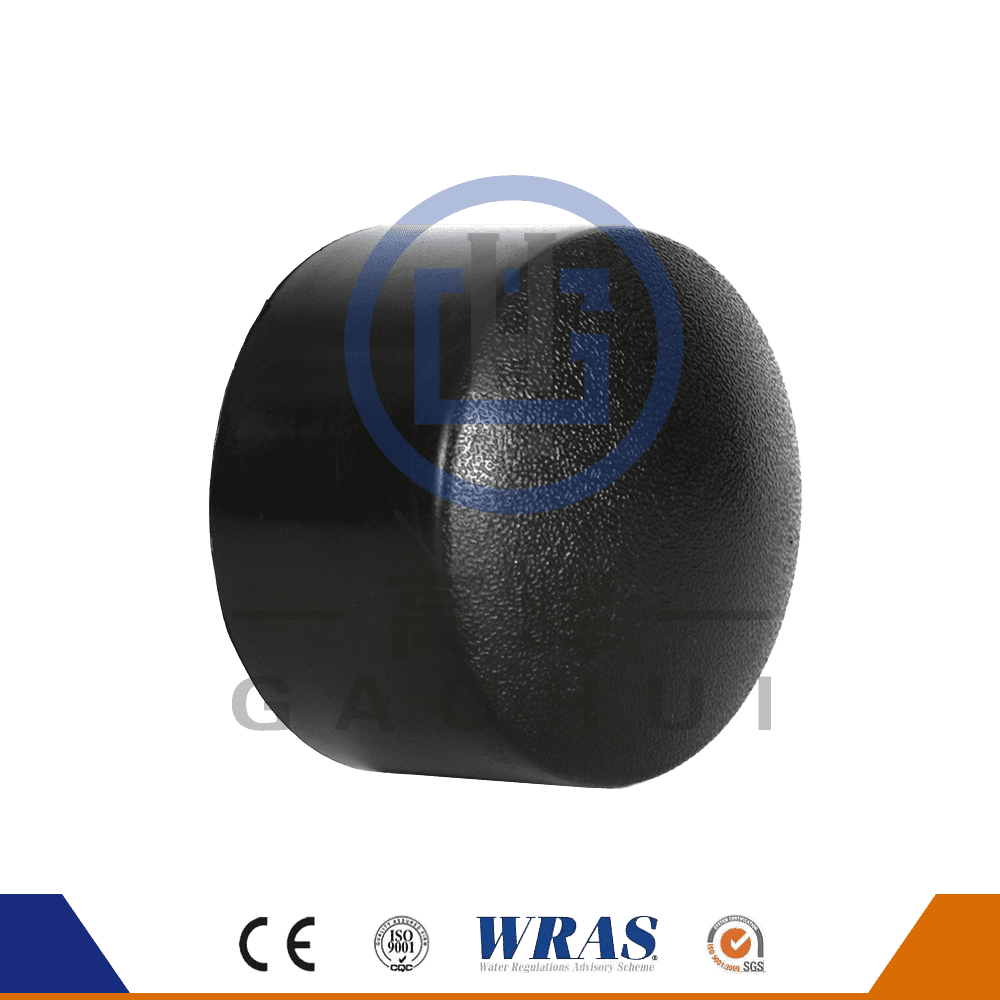 HDPE درپوش انتهای فیوژن باسن HDPE برای آبرسانی تخلیه فاضلاب تخلیه